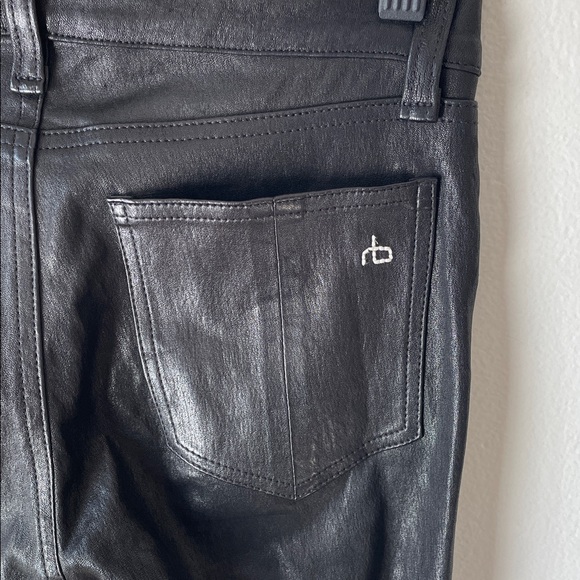 Rag & Bone Lamb Leather Skinny Pants - Picture 11 of 13